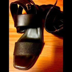 ASOS Black Strappy Heels